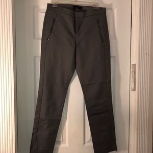 Banana Republic dark grey zippered dress pants